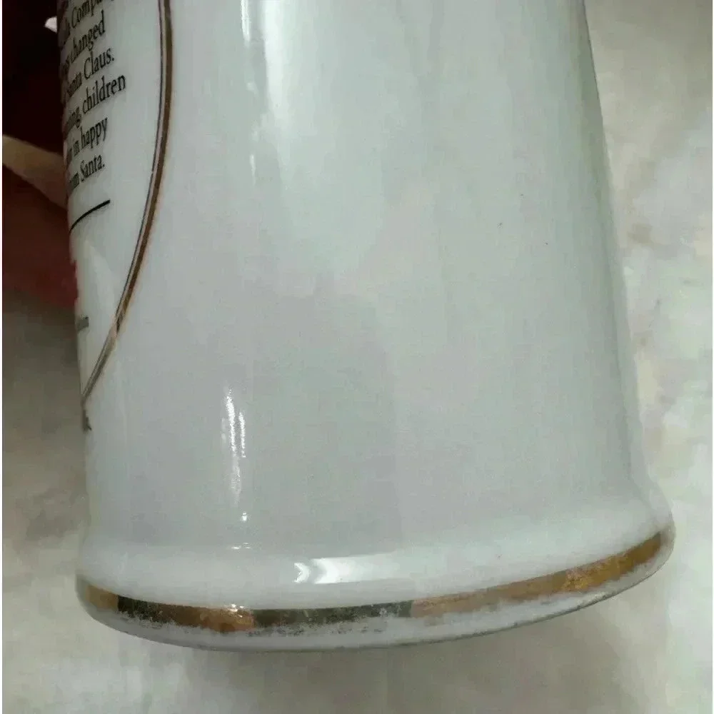 1996 Coca Cola For Santa Coffee Mug Cup Vintage Collectible Christmas Classic - Picture 8 of 11